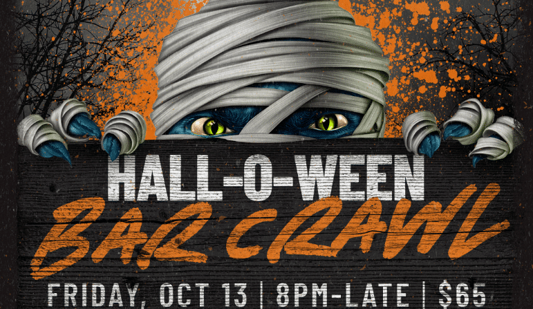 Friday the 13th Halloween Bar Crawl at Legacy Hall