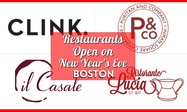 New Year’s Eve Dinner Boston 2024 – Discover the Best Restaurants Open on NYE