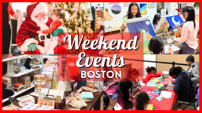 Things to do in Boston this Weekend of December 15 include NoCa Holiday Stroll, Lunch with Santa & More!