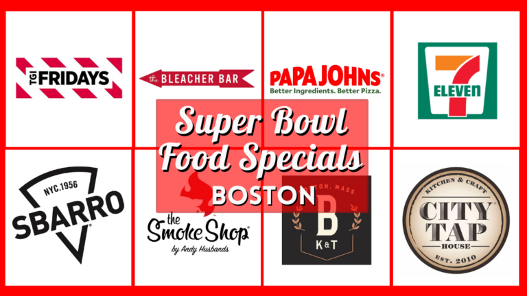 Super Bowl Food Specials Boston 2024 - Verified Deals on Pizza, Wings and More!