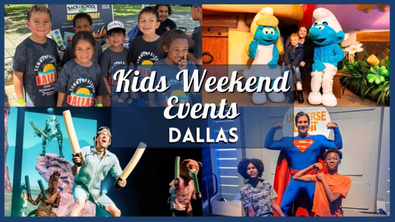 Top Kids Events in Dallas August 1-3, 2025 - Collage