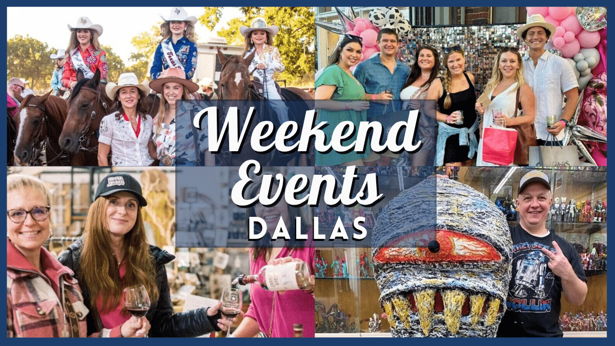 Free and Cheap Events in Dallas this Weekend – Collage (August 15-17, 2025)