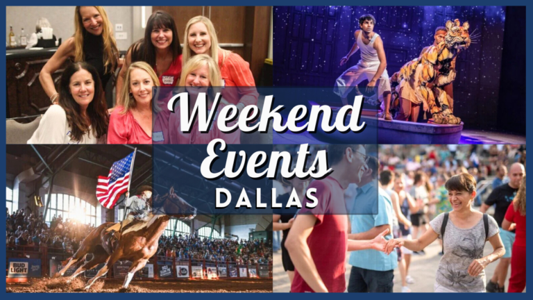 Things to Do in Dallas this Weekend – Collage (August 8-10, 2025)